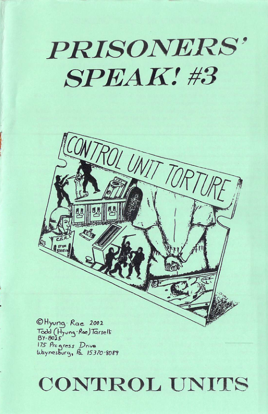 PRISONERS" SPEAK! #3 CONTROL UNITS